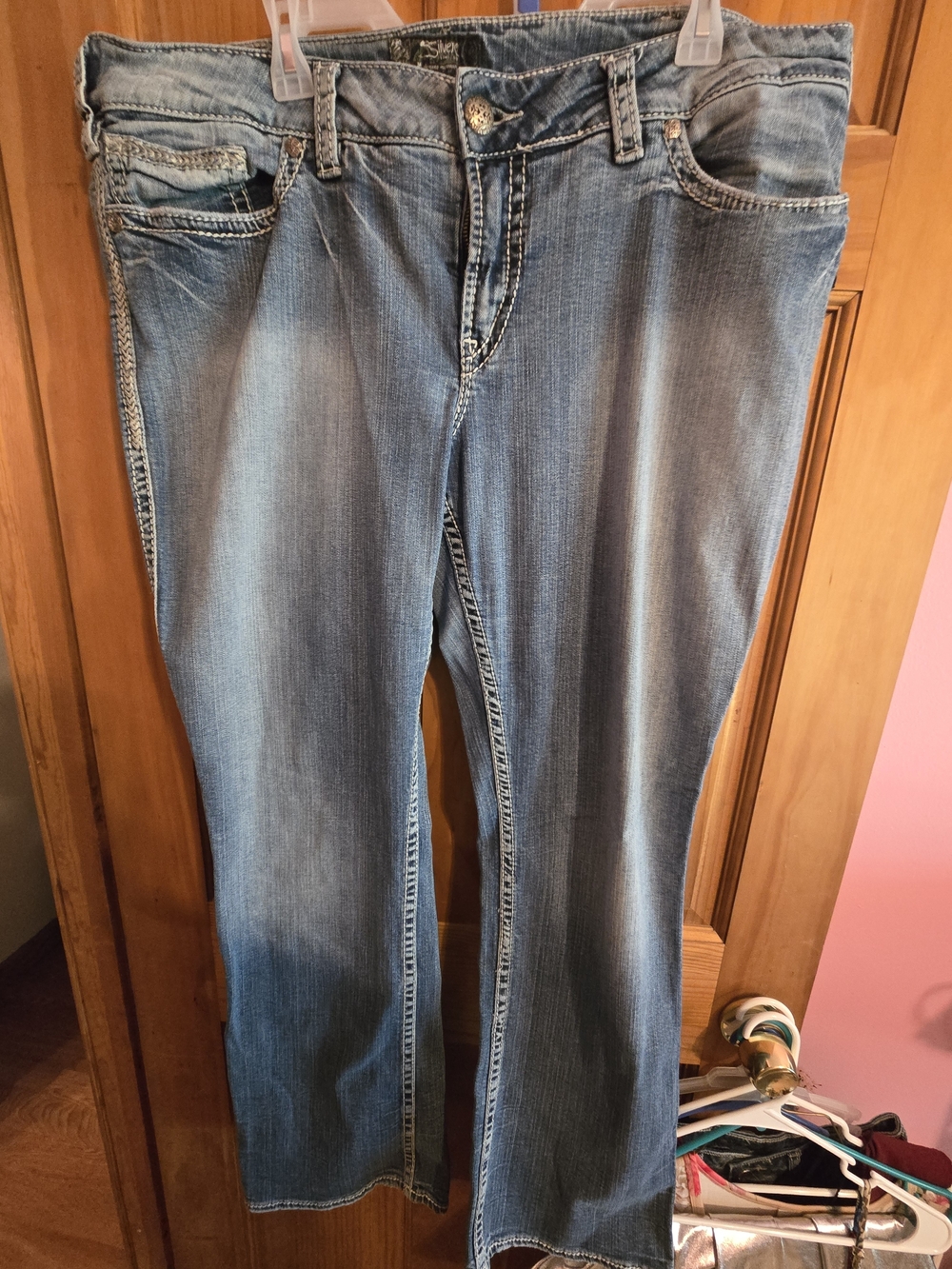 Silver Jeans Light Blue Bootcut Jeans